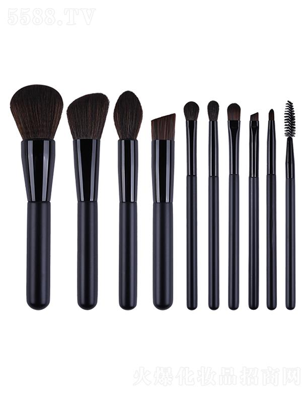 ׿���Ż��y�þ����޹�˾��׿���ŷ۵�ˢ��Ӱˢ���b   ��ɫ   10֧���yˢȫ��